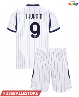 Günstige Inter Milan Marcus Thuram #9 Auswärts Trikotsatzt Kinder 2026-27 Kurzarm (+ Kurze Hosen)